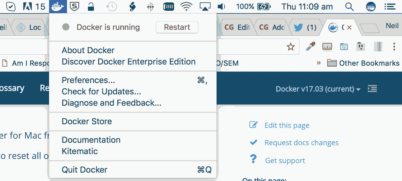 where does docker for mac store images